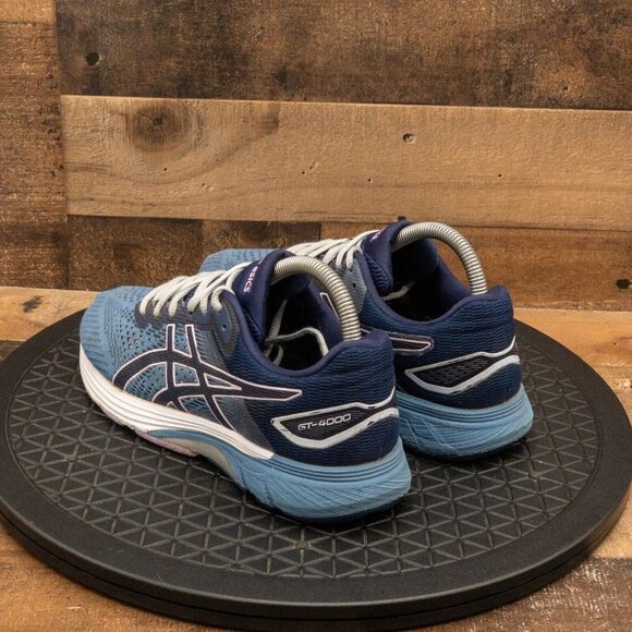 ASICS GT 4000-2 WOMENS ATHLETIC SHOES RUNNING WALKING GYM LOW BLUE SIZE 8 - Picture 6 of 9